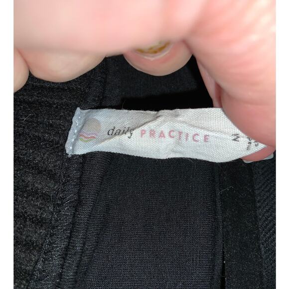 Anthropologie Daily Practice Black Cardigan - Size Medium - Picture 3 of 5